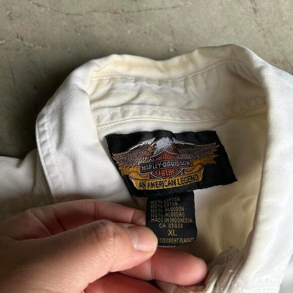 Harley davidson button up - Picture 6 of 8